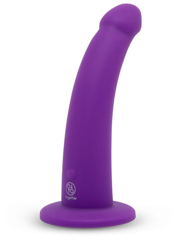 Tilt Vibrating Silicone Dildo Harness Set by Together