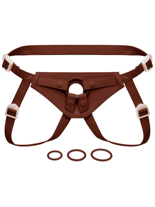 NudeFit FlexCurv Adjustable Strap-On Harness by Together
