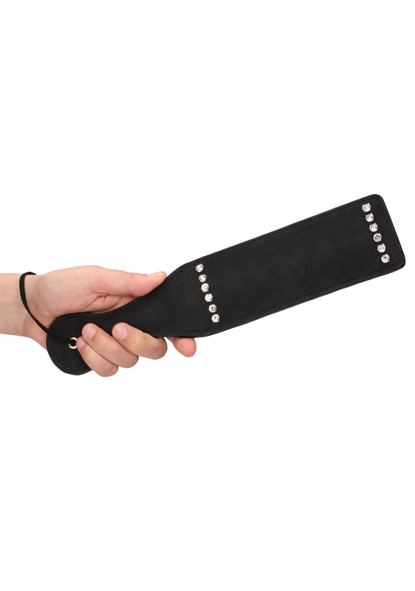 Shots Toys BDSM Play Diamond Studded Paddle - Paddles And Slappers
