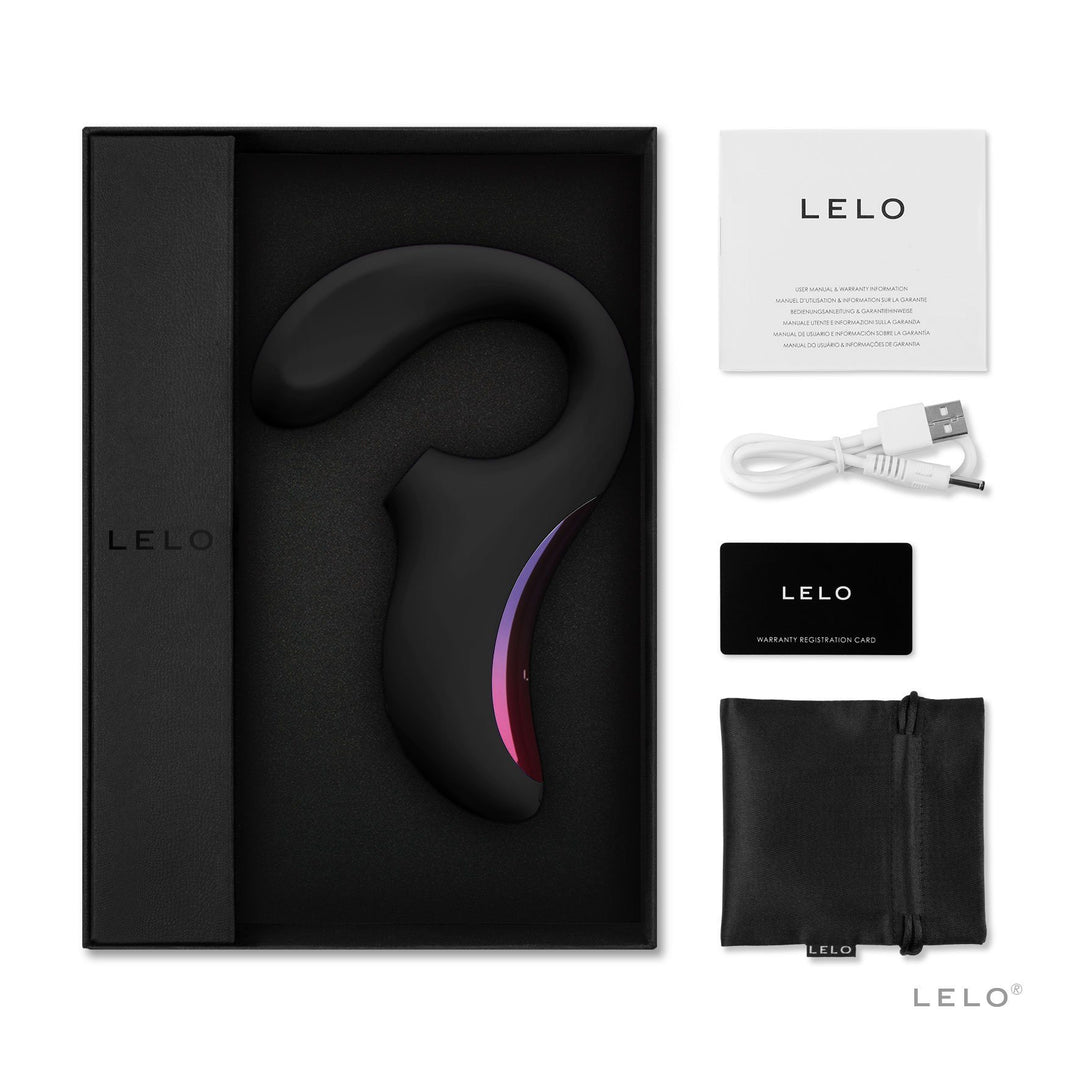 Lelo Enigma Dual Action Sonic Clitoral and G Spot Massager Realistic Dildos