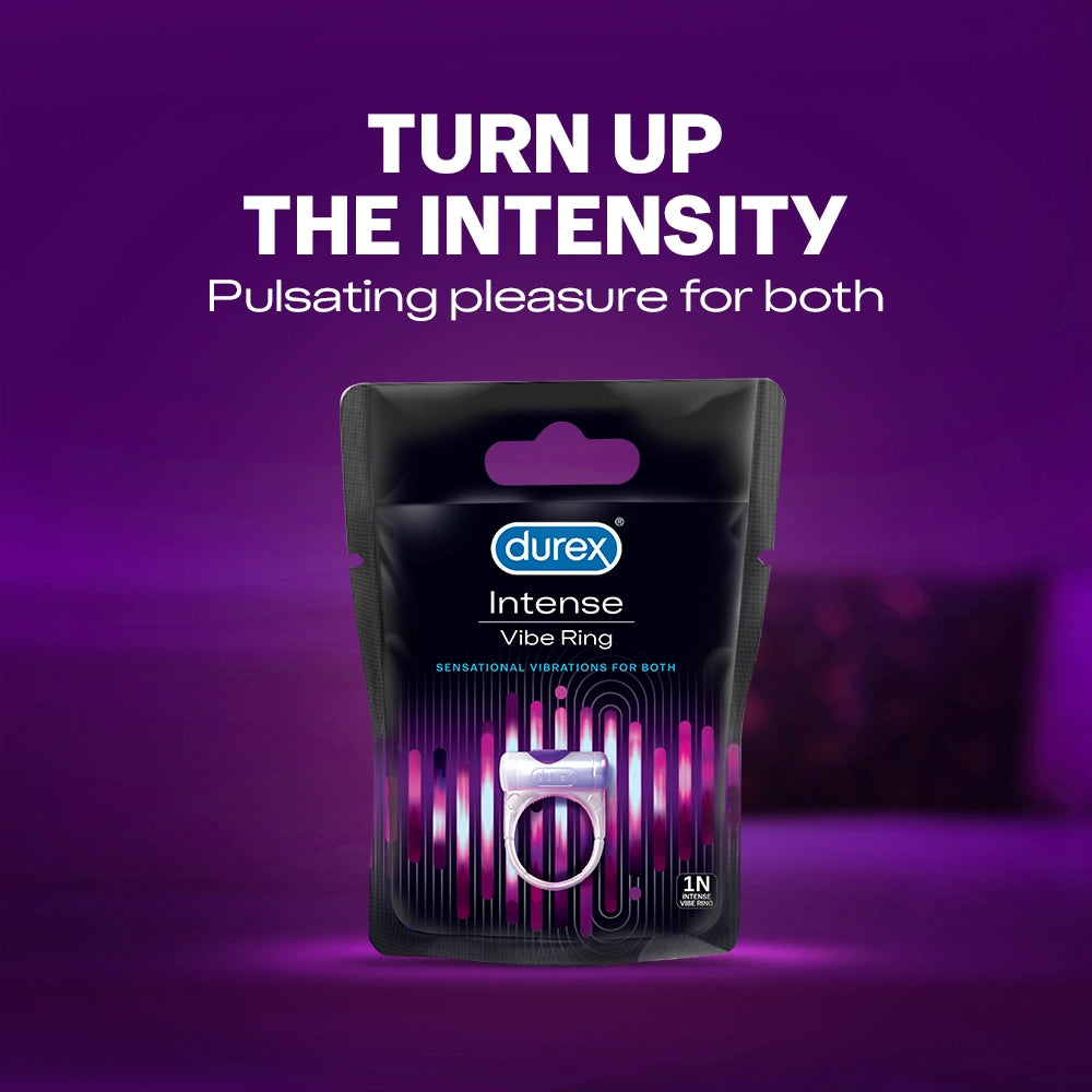 Durex Play Vibrations Mens Cock Ring Stimulator Vibrating Cock Rings