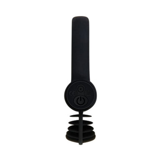 Zero Tolerance Bell Ringer Vibrating Cock Ring Black - Vibrating Cock Rings