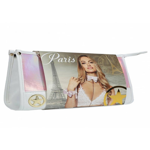Shots Toys OUCH! Paris Collection 8 Piece Bondage Set with Bag - Bondage Kits