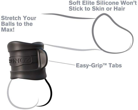 Pipedream Fantasy C-Ringz Silicone Stretchy Ball Stretcher - Cock Rings