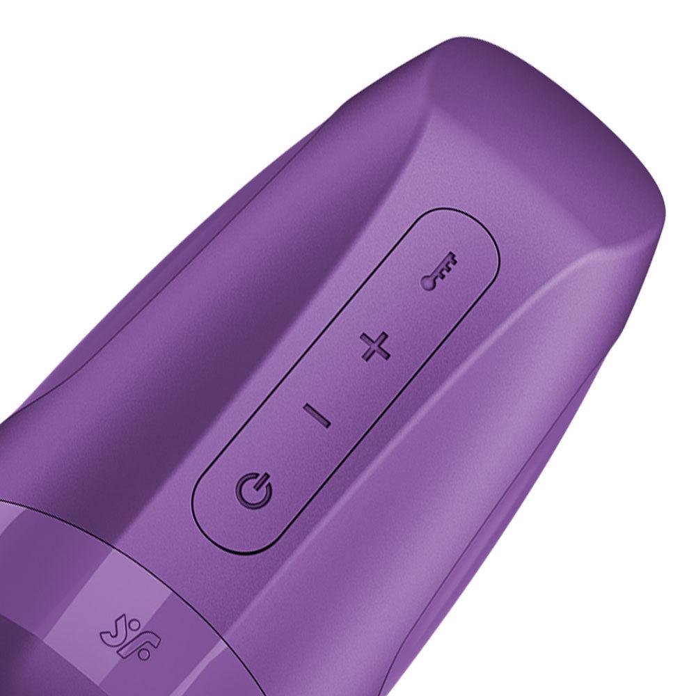 Satisfyer Men Heat Vibration Battery Series Male Masturbator - Masturbators and Strokers