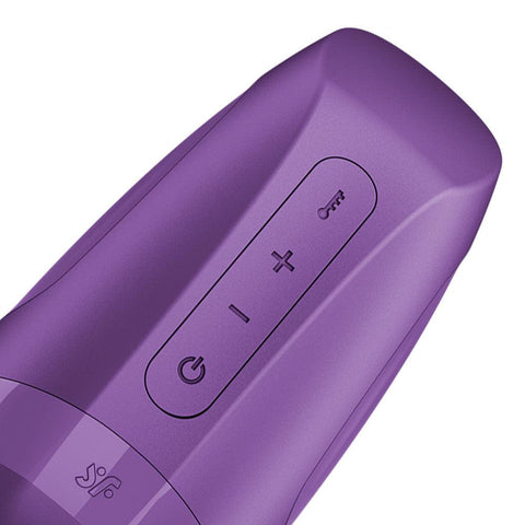 Satisfyer Men Heat Vibration Battery Series Male Masturbator - Masturbators and Strokers
