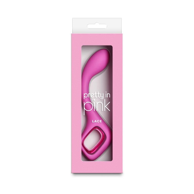 NS Novelties Pretty in Pink Lace Rechargeable G Spot Vibe - G-Spot Vibrators