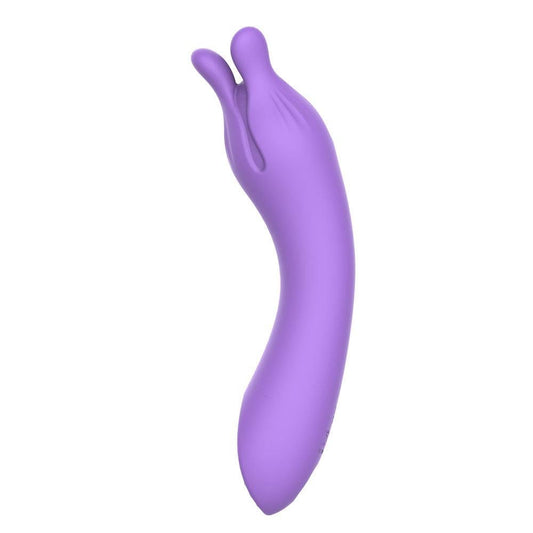 Party Up KELLY USB Rechargeable Clitoral Vibrator Purple Clit Ticklers and Pulsators