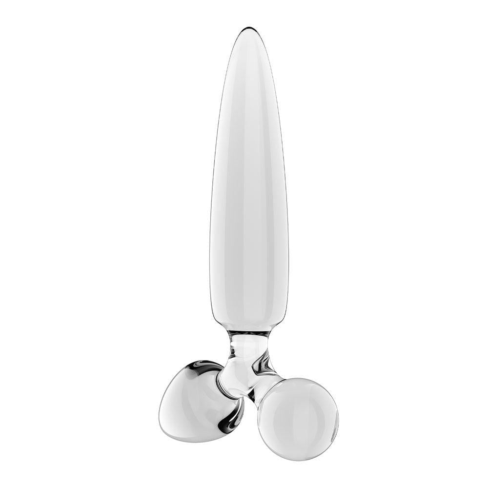 Satisfyer Triple Crystal 1 Glass 3-in-1 Butt Plug Butt Plugs