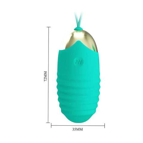 Party Up IAN Vibrating Egg with Wireless Remote - Love Eggs and Kegel Exercisers