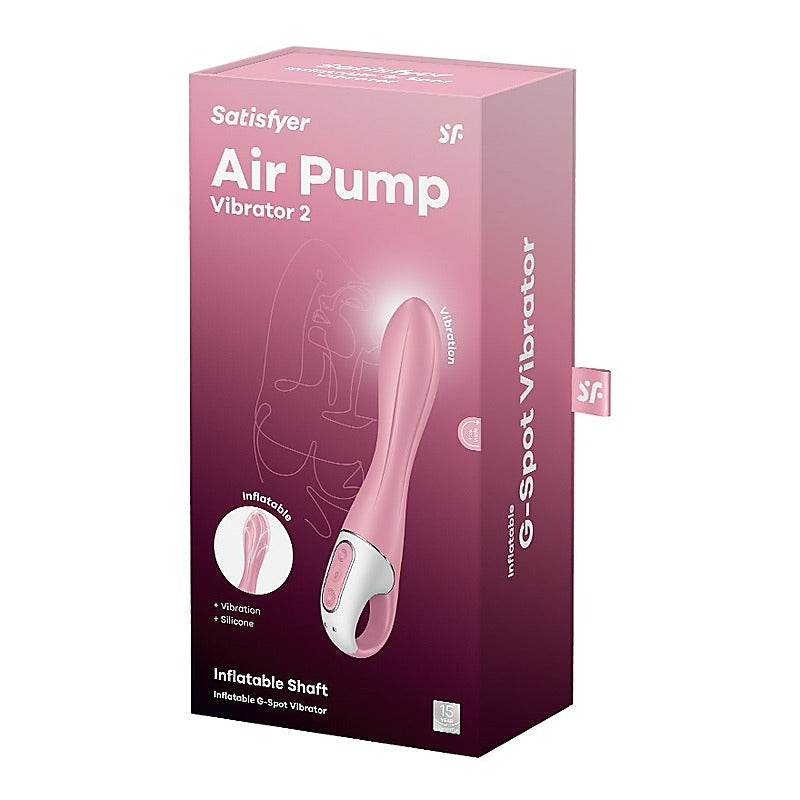Air Pump 12 Functions G Spot Vibrator 2 By Satisfyer - G-Spot Vibrators