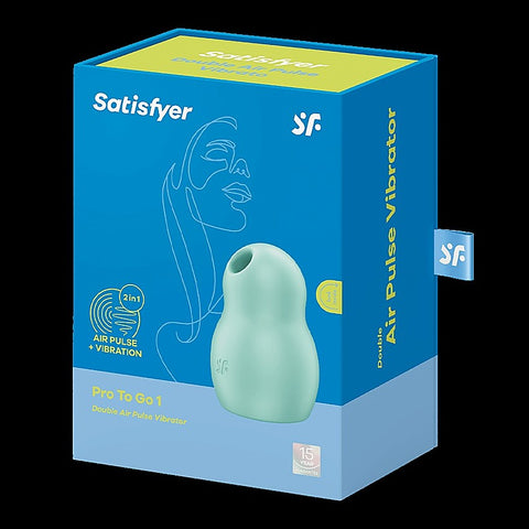 Pro To Go 1 Air Pulse Clitoral Vibrator By Satisfyer - G-Spot Vibrators
