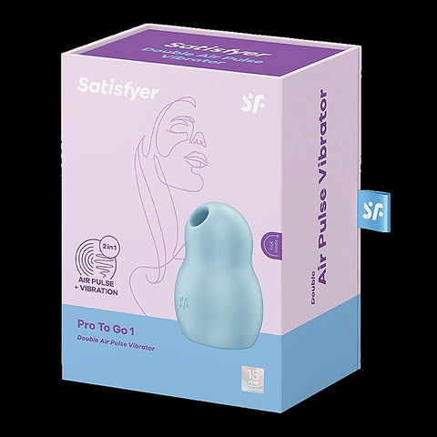 Pro To Go 1 Air Pulse Clitoral Vibrator By Satisfyer - G-Spot Vibrators