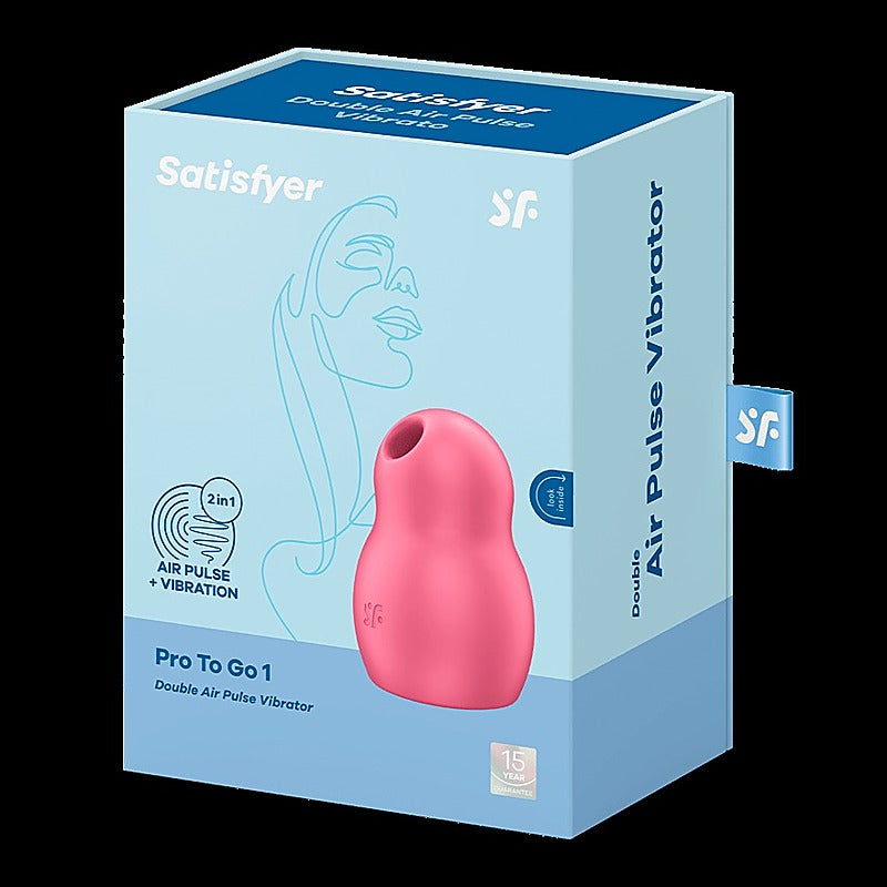 Pro To Go 1 Air Pulse Clitoral Vibrator By Satisfyer - G-Spot Vibrators