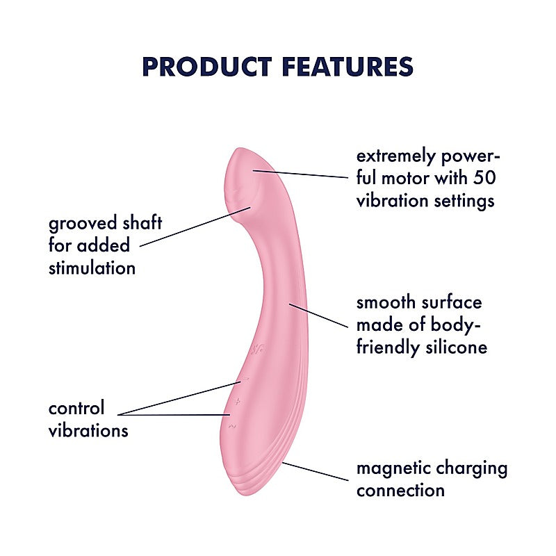 G-Force Multi Functions Silicone G-Spot Massager - G-Spot Vibrators