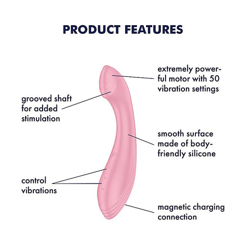 G-Force Multi Functions Silicone G-Spot Massager - G-Spot Vibrators