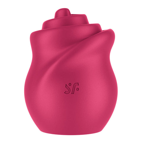 Satisfyer Tongue Twister USB Rechargeable Clit Stimulator - Clit Ticklers and Pulsators