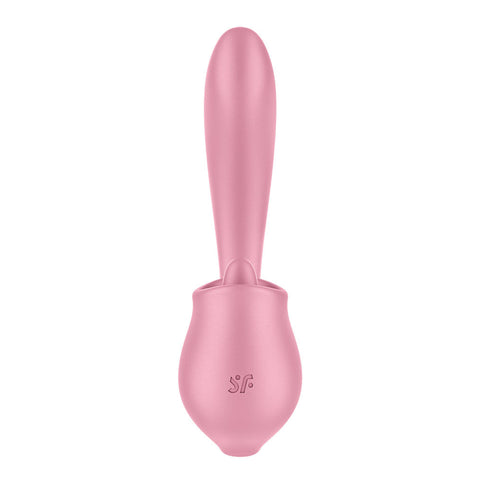 Satisfyer Tongue Genius Vibrator with Clit Stimulator - Clit Ticklers and Pulsators