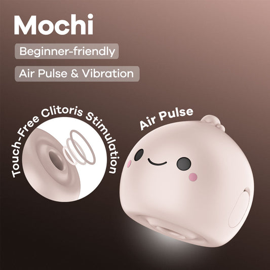 Satisfyer Mochi USB Rechargeable Air Pulse Clit Stimulator - Clit Ticklers and Pulsators