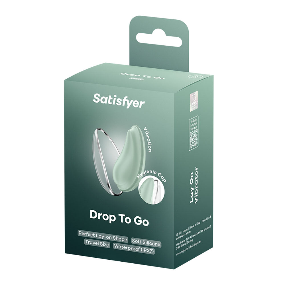 Satisfyer Drop To Go USB Rechargeable Clitoral Stimulator Clit Ticklers and Pulsators