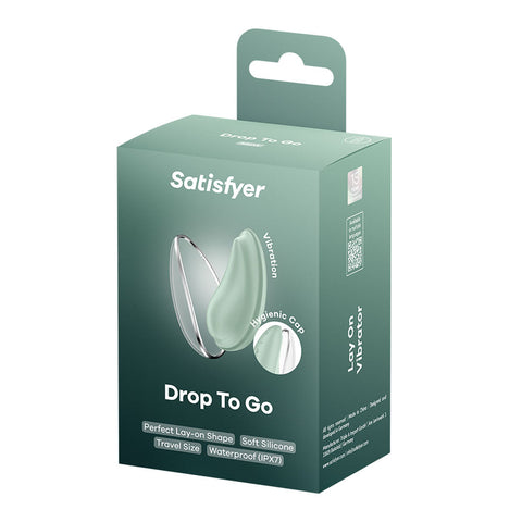 Satisfyer Drop To Go USB Rechargeable Clitoral Stimulator - Clit Ticklers and Pulsators