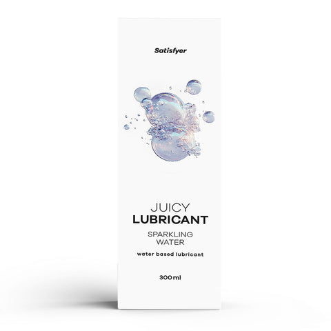 Satisfyer Juicy Sparkling Water Based Tingling Lubricant - Water Based Lubes