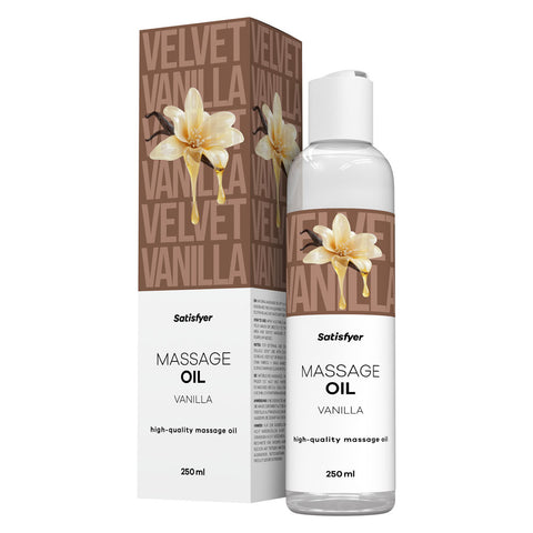 Satisfyer Comforting Scented Adult Massage Oil 250 ml - Massage Oils and Lubricants