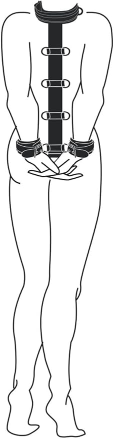 Easy Toys Fetish Collection BDSM Neck & Wrist Restraint - Cuffs And Restraints