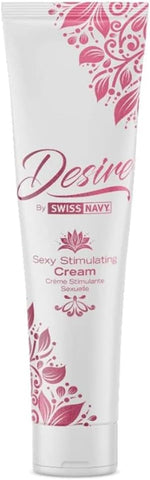 Swiss Navy Desire Sexy Stimulating Cream 2 Oz - Massage Oils and Lubricants