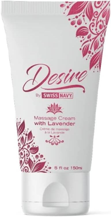 Swiss Navy Desire Massage Cream With Lavender 148ml Massage Oils and Lubricants