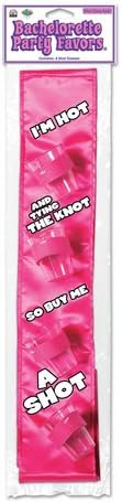 Pipedream Bachelorette Party Shot Glass Night Party Sash - Party Gifts and Novelties