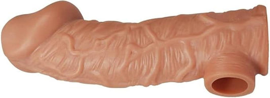 Kokos Mens Penis Extension Sleeve 1 Large Flesh - Penis Sleeves and Extenders