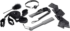 Strict Bed Restraint Bondage Kit Black - Bondage Kits