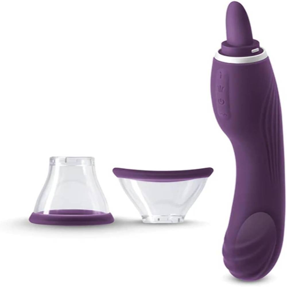NS Novelties INYA Triple Delight Clitoral Vibrator Clit Ticklers and Pulsators