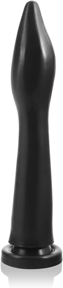 SI Novelties Goose Medium Anal Dildo With Suction Cup Black Anal Dildos