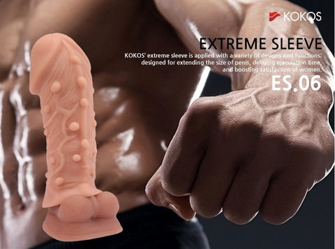 Kokos Extreme Penis Extensions Sleeve 10 - Penis Sleeves and Extenders