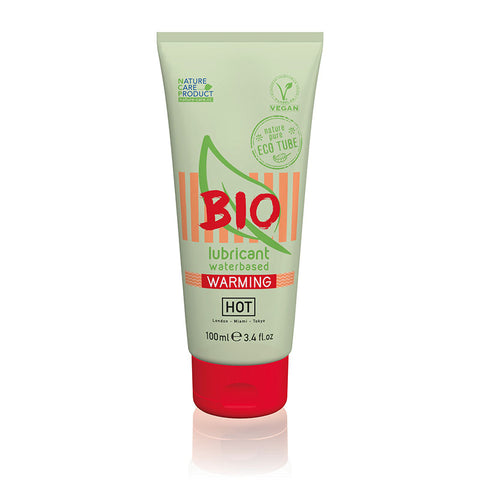 Hot Production HOT BIO Warming Water Based Lubricant 100ml - Water Based Lubes