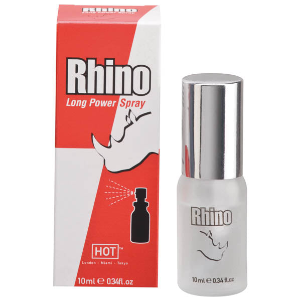 Hot Production HOT Rhino Long Power Enhancer Spray For Men 10ml Delay and Excite Sprays