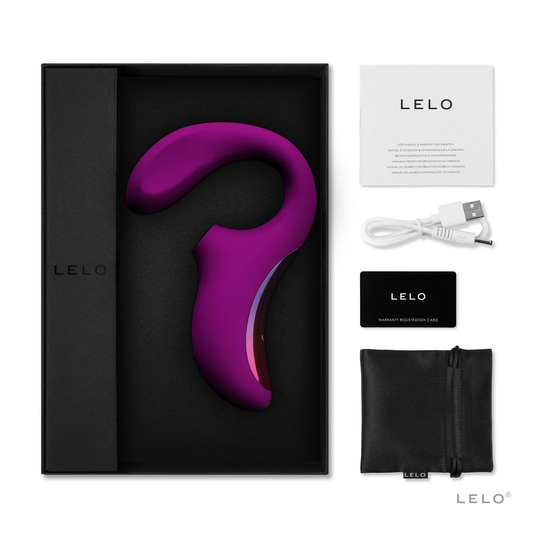 Lelo Enigma Dual Action Sonic Clitoral and G Spot Massager Realistic Dildos