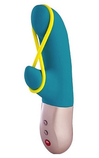 Fun Factory AMORINO USB Rechargeable Rabbit Vibrator Aquamarine Rabbit Vibrators