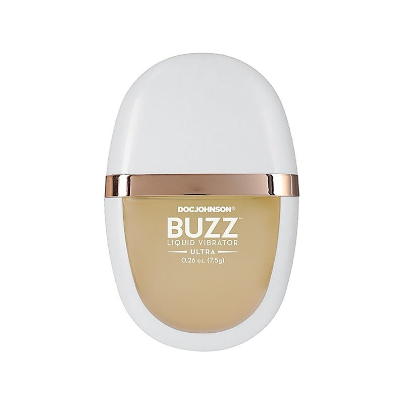Doc Johnson Buzz Ultra Liquid Vibrator Arousal Gel - Massage Oils and Lubricants