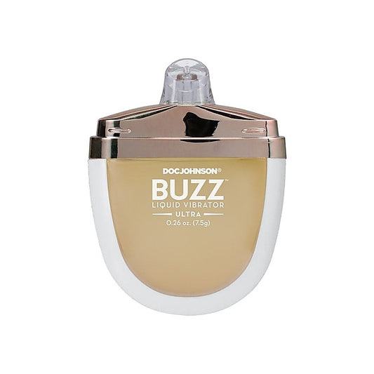 Doc Johnson Buzz Ultra Liquid Vibrator Arousal Gel - Massage Oils and Lubricants