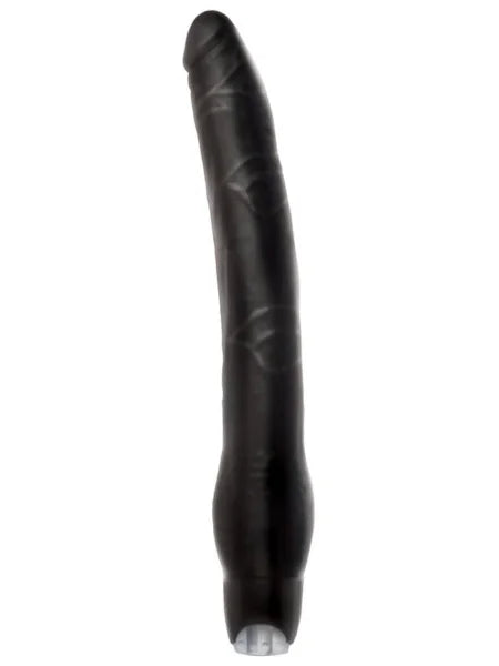 NS Novelties Renegade Monster Meat Supersized Vibrating Dildo Black 30.5cm - Vibrating Dildos