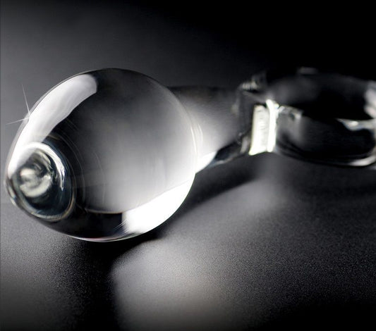 Pipedream Icicles No 14 Luxury Glass Anal Plug - Glass Sex Toys