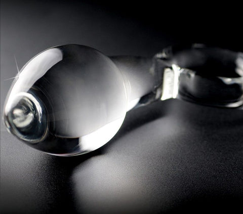 Pipedream Icicles No 14 Luxury Glass Anal Plug - Glass Sex Toys