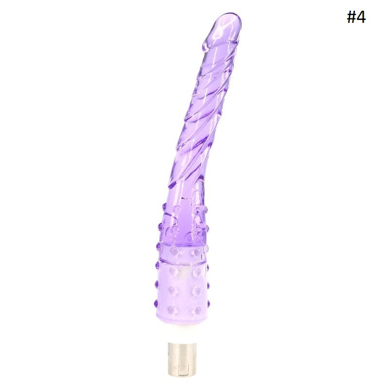 Sex Machine 3 Pin Non Realistic Attachments #04 Non-Realistic Dildos