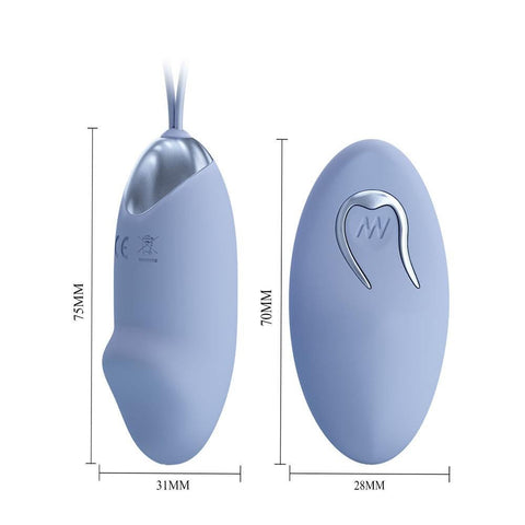 Party Up IVAN Rechargeable Vibrating Egg with Remote - Love Eggs and Kegel Exercisers