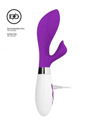 Shots Luna Achelois Rechargeable Silicone Rabbit Vibrator - Rabbit Vibrators