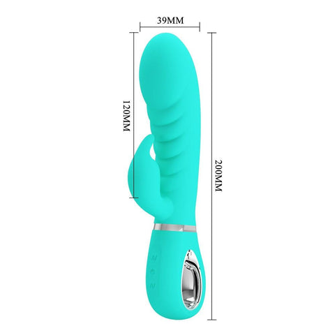 Party Up EDWARD USB Rechargeable Rabbit Vibrator - Rabbit Vibrators