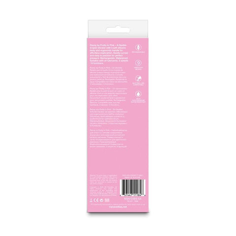 NS Novelties Pretty in Pink Peony Flexible G Spot Vibrator - G-Spot Vibrators